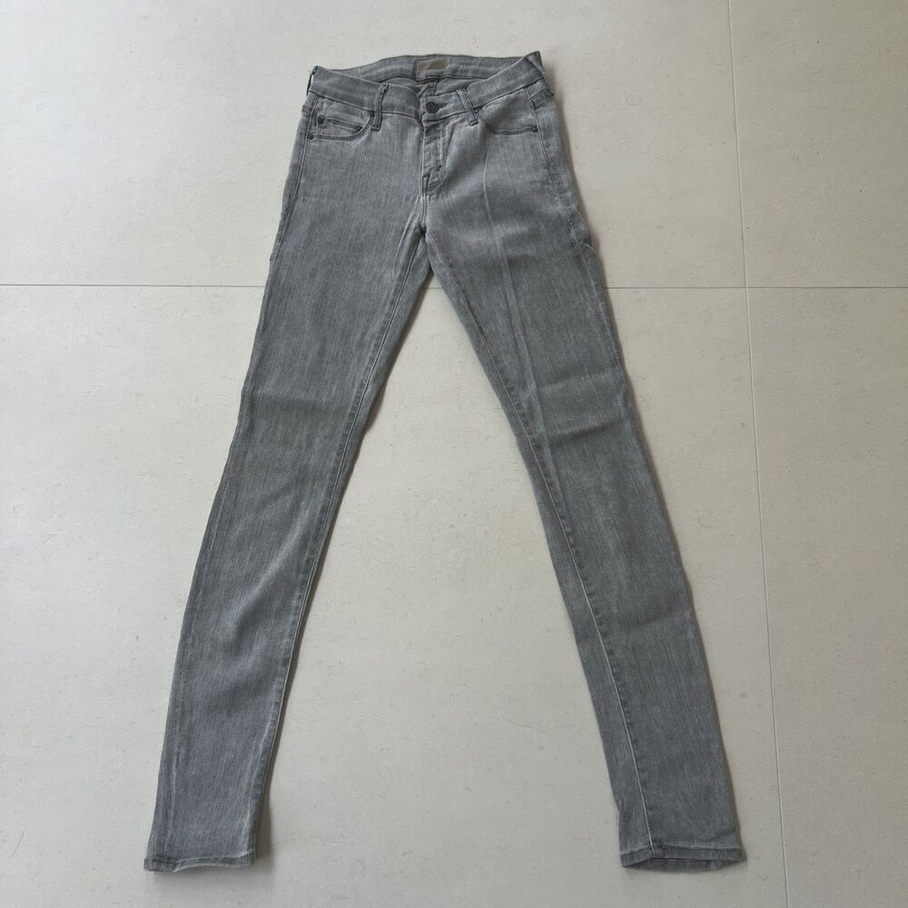 MOTHER Jeans The Looker Pop! Jeans Women's Size 24x31 Battleground Gray Skinny